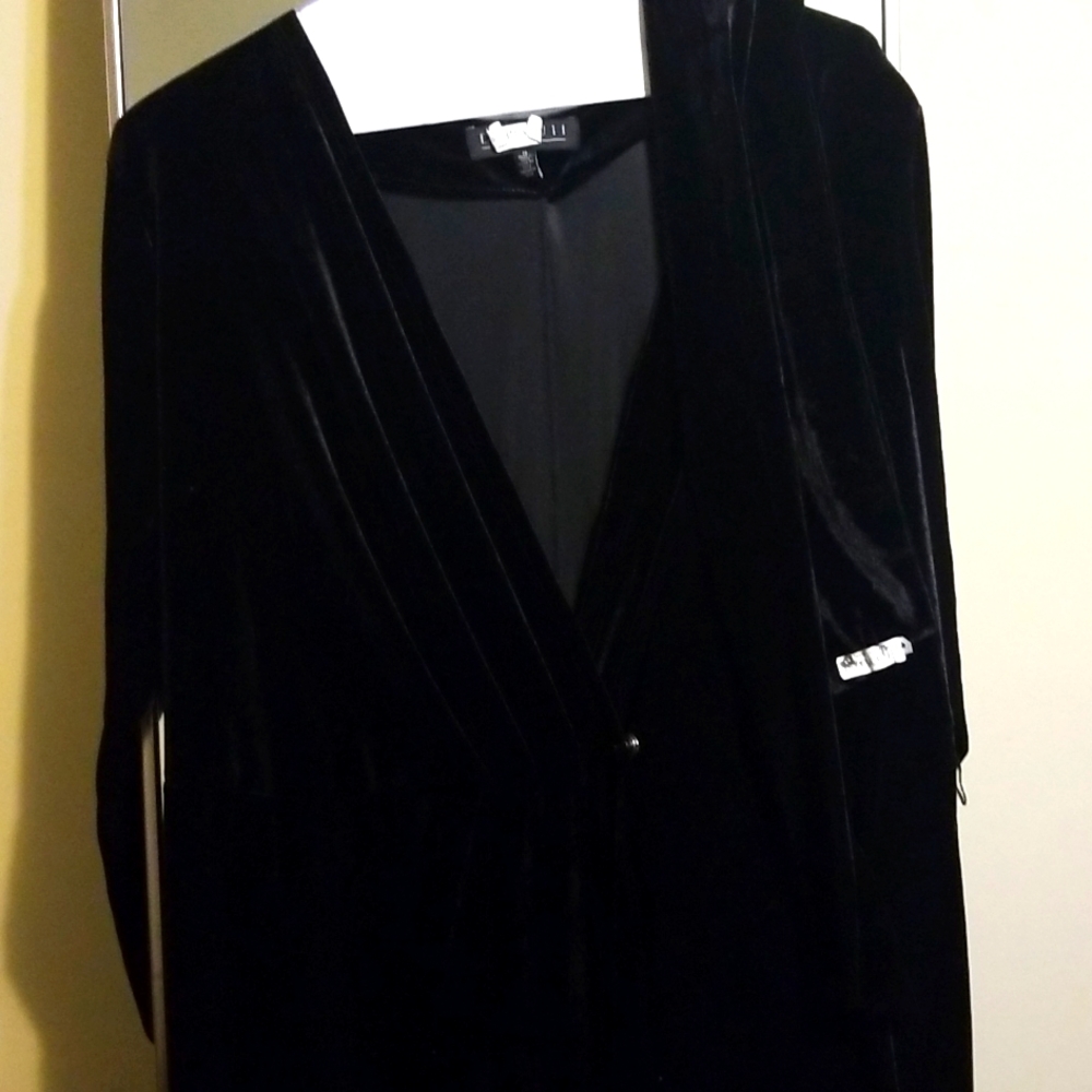 Longsleeve...long velvet dress